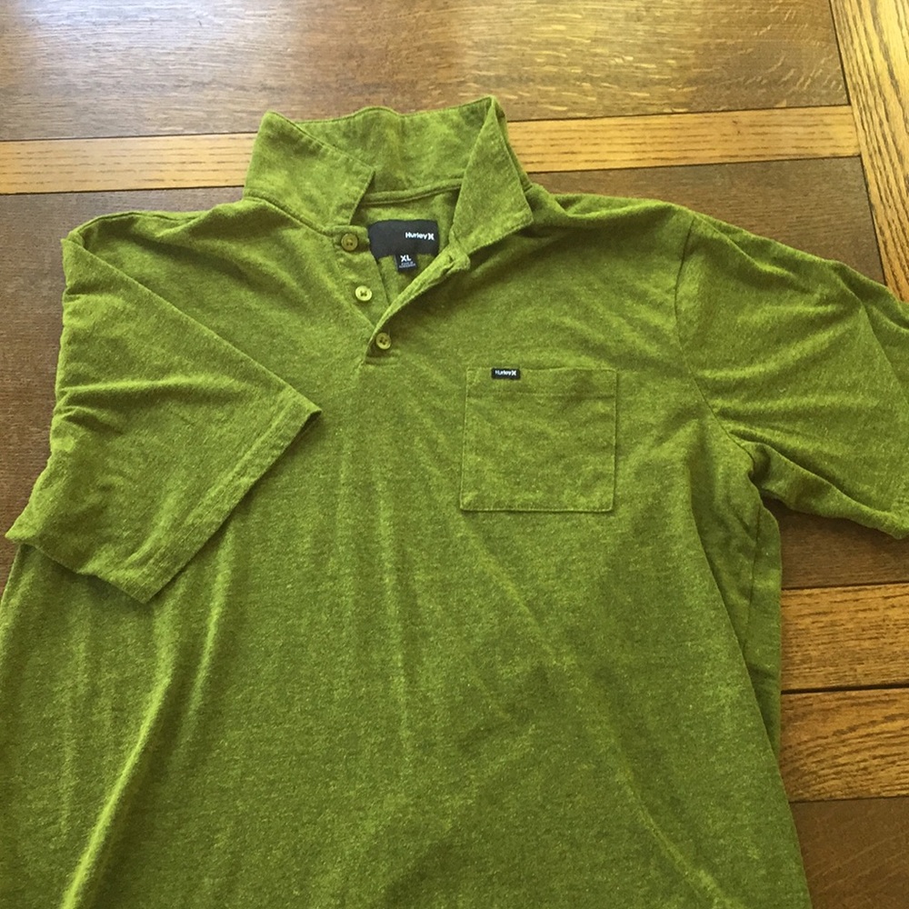 Hurley collared t shirt